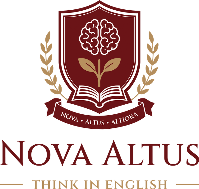 NOVA ALTUS 로고 — Think in English